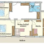 Apartamento Appartementhaus Bergland